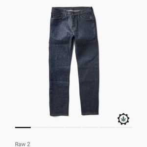 Roark Jeans Raw Denim Hwy 133 Slim Straight Standard fit 31” W